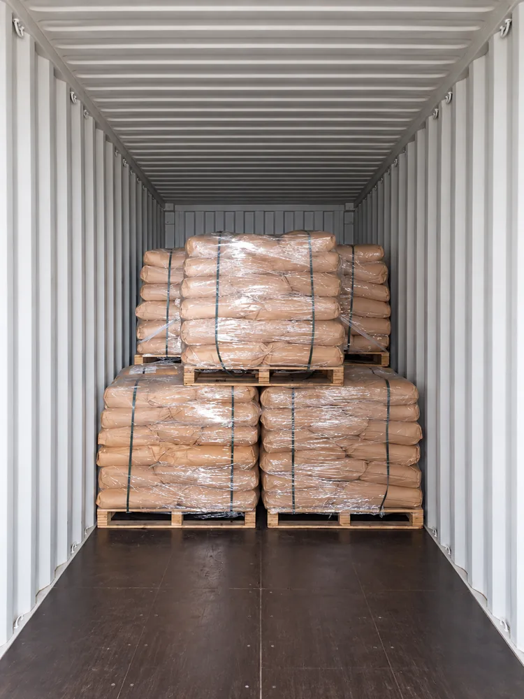 Dazomet 98% GR pallet loading for full container shipment
