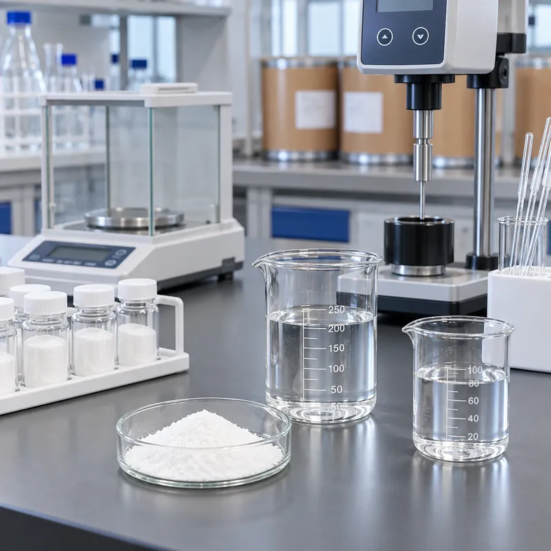 PVP K Series grade selection and viscosity evaluation